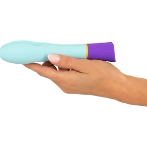 Bunt Double Vibrator Dublu 10 Moduri Reîncărcabil Albastru