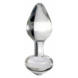 Anal Plug Sticlă Icicles No.44 Transparent pe Denysa.ro
