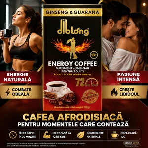 Cafea Afrodisiacă Cu Ginseng Și Guarana 10g