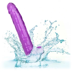 CalExotics size Queen 30,5 cm – Realist cu Ventuză Mov