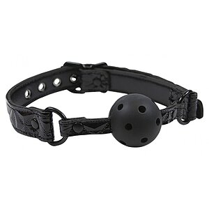 Calus Ball Respirabil Negru pe Denysa.ro