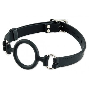 Căluș Extreme Silicone O Ring Negru pe Denysa.ro