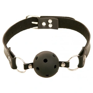 Căluș Sexual Breathable Ball Negru pe Denysa.ro