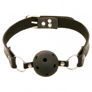 Căluș Sexual Breathable Ball Negru pe Denysa.ro