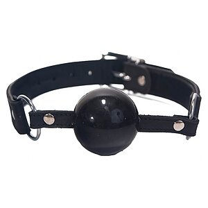 Căluș Silicone Ball Negru pe Denysa.ro