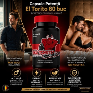 Capsule Potență El Torito 60 buc