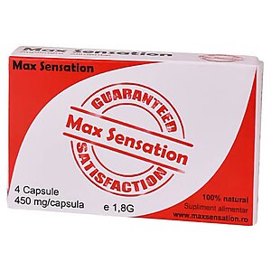 Capsule Potentă Max Sensation 4buc pe Denysa.ro