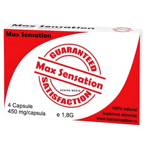Capsule Potentă Max Sensation 4buc Capsule Potentă Max Sensation 4buc pe Denysa.ro