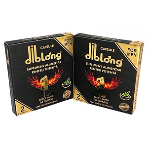 Ejaculare Rapida Set 2 x Capsule Premium Diblong 2buc