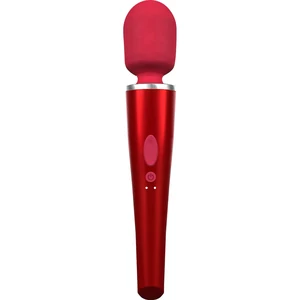 Caresse Pro Wand 8000rpm - 5 Moduri, IPX7, 120 Min Roșu