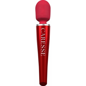 Caresse Pro Wand 8000rpm - 5 Moduri, IPX7, 120 Min Roșu pe Denysa.ro