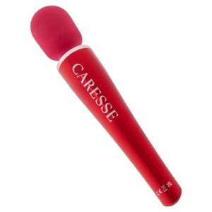 Caresse Pro Wand 8000rpm - 5 Moduri, IPX7, 120 Min Roșu