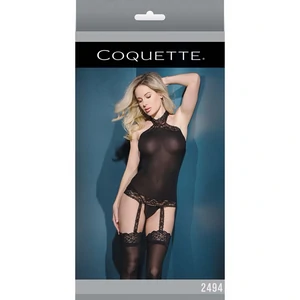Catsuit Coquette Adaline Negru S-L