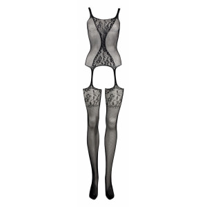 Catsuit Le Désir Fishnet and Lace Negru Catsuit Le Désir Fishnet and Lace Negru pe Denysa.ro