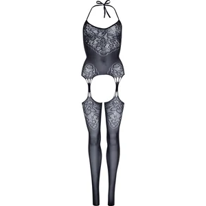 Catsuit Model Fara Transparenta Bodystocking Cu Chilot Separat