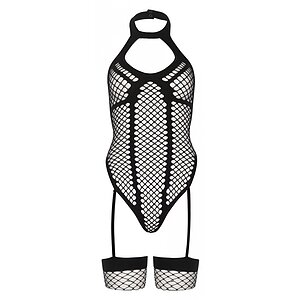 Catsuit Leg Avenue Peyton Negru pe Denysa.ro