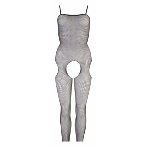 Catsuit No:Xqse Plasă Negru L-XL