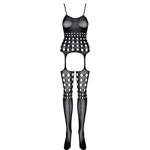 Catsuit Obsessive G310 Negru pe Denysa.ro