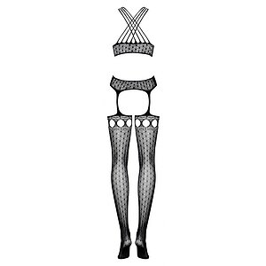 Catsuit Obsessive G313 Negru S-L