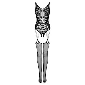 Catsuit Obsessive G324 Negru pe Denysa.ro