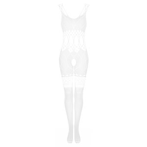 Catsuit Obsessive G330 Alb S-L