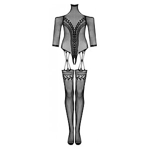 Catsuit Obsessive G333 Negru pe Denysa.ro