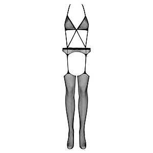 Catsuit Obsessive N108 Negru pe Denysa.ro