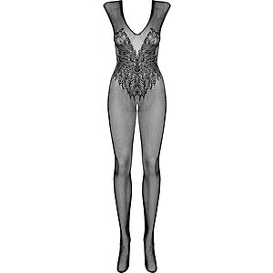 Catsuit Obsessive N112 Negru pe Denysa.ro