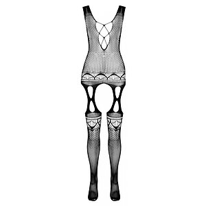 Catsuit Passion BS099 Negru S-L