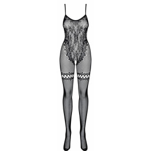 Catsuit Plasă Obsessive F213 Negru Catsuit Plasă Obsessive F213 Negru pe Denysa.ro