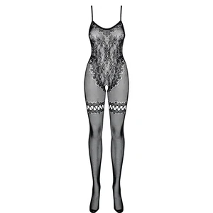 Catsuit Plasă Obsessive F213 Negru Catsuit Plasă Obsessive F213 Negru pe Denysa.ro