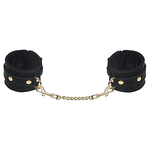 Catuse Pentru Jocuri Bdsm Elegante Negru Cu Detalii Aurii