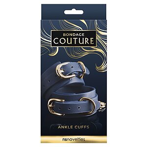 Cătușe Bondage Couture Ankle Albastru