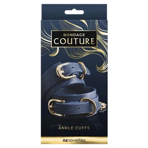 Cătușe Bondage Couture Ankle Albastru