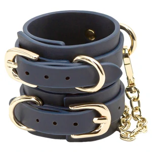 Catuse Bondage Couture Pentru Incheieturi Albastru Catuse Pentru Jocuri Erotice Bondage Couture