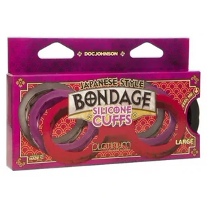 Cătușe Bondage Japanese Style Negru