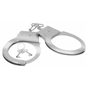 Cătușe Metal Handcuffs Shots Gri pe Denysa.ro