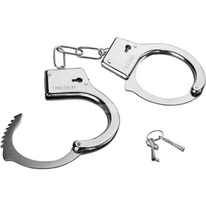 Cătușe Metalice Din Inox Police Argintiu pe Denysa.ro
