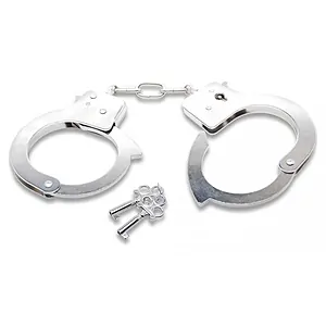 Catuse Official Handcuffs Metal Argintiu