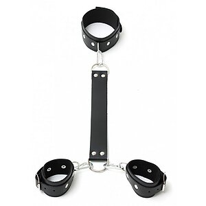 Catuse Piele Naturala Negru Pentru Bondage