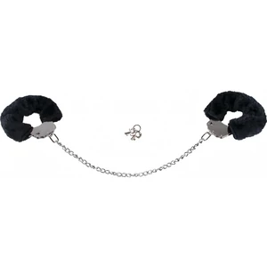 Cătușe Pufoase You2Toys Bigger Furry, Lanț 44 cm Negru