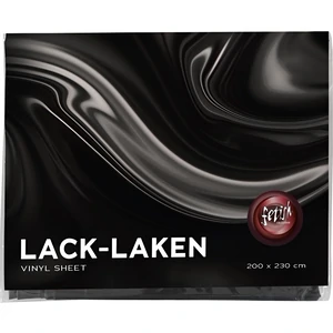 Cearceaf Vinyl Bed Sheet Negru