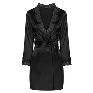 Chemise Cu Halat LivCo Jacqueline Negru pe Denysa.ro