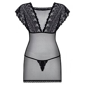 Chemise Obsessive 821-CHE Negru S-M