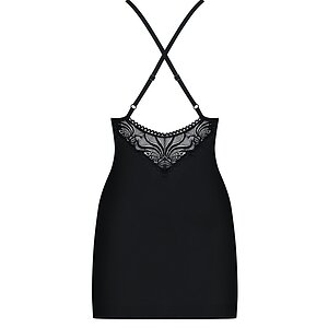 Chemise Obsessive 828-CHE Negru L-XL