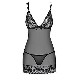 Chemise Obsessive 854-CHE Negru pe Denysa.ro