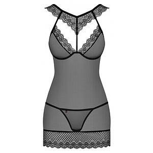 Chemise Obsessive 857-CHE Negru pe Denysa.ro