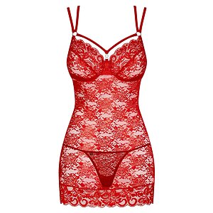 Chemise Obsessive 860-CHE Roșu pe Denysa.ro