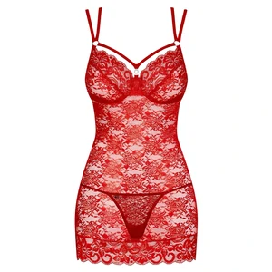 Chemise Obsessive 860-CHE Roșu Chemise Obsessive 860-CHE Roșu pe Denysa.ro