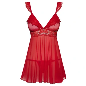 Chemise Obsessive 863-BAB Roșu Chemise Obsessive 863-BAB Roșu pe Denysa.ro
